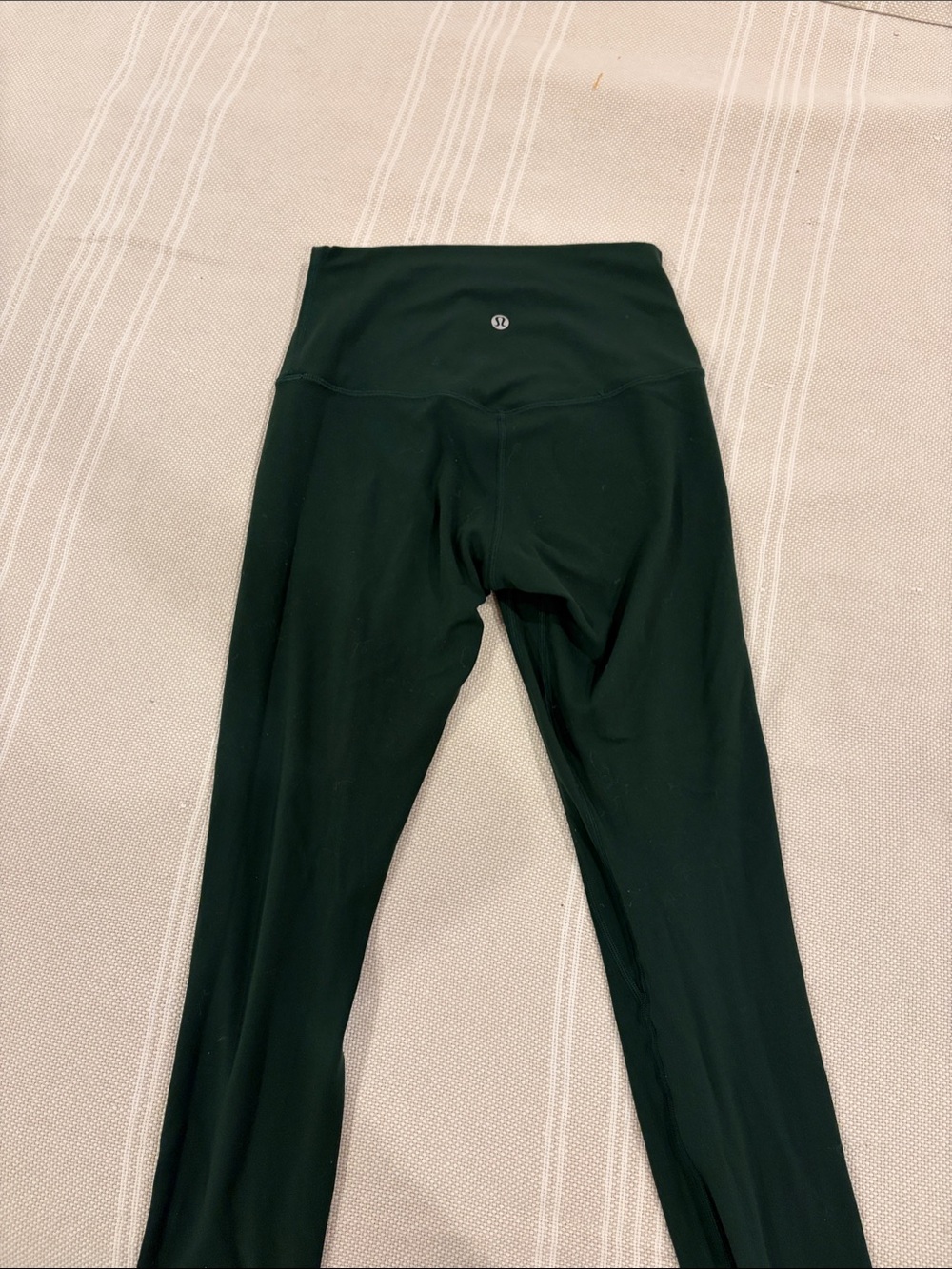 lululemon athletica Dark Green Kids' High-Rise Bike Shorts